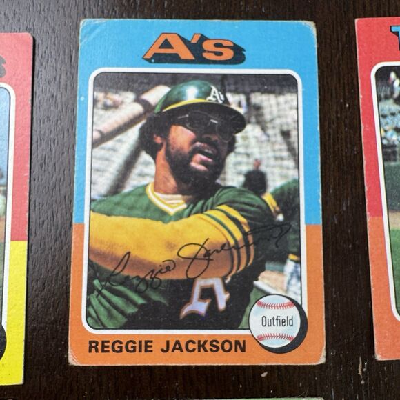 1975 Topps Baseball 12 Card Lot VG/VG+ w Reggie Jackson 300 Brooks Robinson 50 - Picture 2 of 12